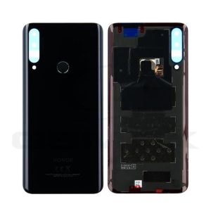 Akkumulátor Fedél Ház Huawei Honor 9X Éjfekete Ujjlenyomat Olvasóval 02353Haf Eredeti Szervizcsomag