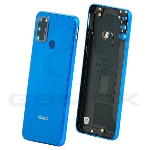 Akkumulátor Fedél Huawei Honor 9A Phantom Kék Ujjlenyomat Olvasóval 02353Qqn Eredeti Szervizcsomag