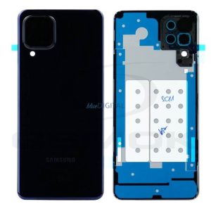 Akkumulátor Fedél Ház Samsung M325 Galaxy M32 Fekete Gh82-25976A Eredeti Szervizcsomag