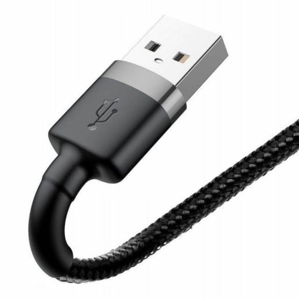 Kábel Usb Lightning 2.4A 1M Baseus Cafule Calklf-Bg1 Fekete