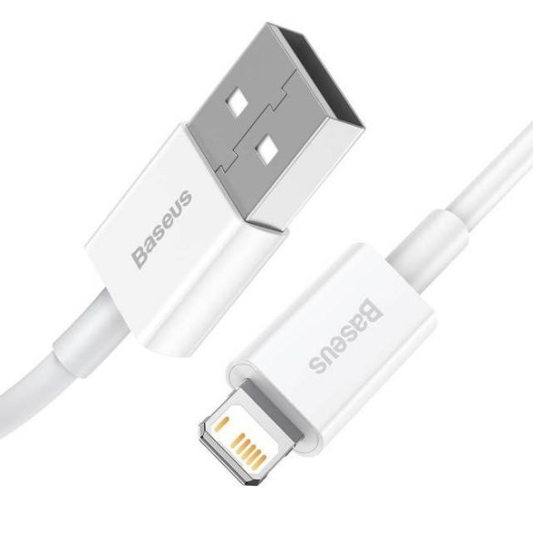 Kábel Usb És Lightning 2.4A 1.5M Baseus Superior Calys-B02 Fehér