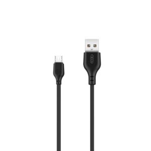 Kábel Micro Usb Usb 2.1A 2M Xo Nb103 Fekete