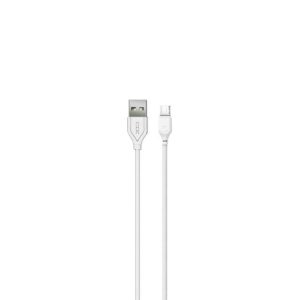 Kábel Micro Usb Usb 2.1A 2M Xo Nb103 Fehér