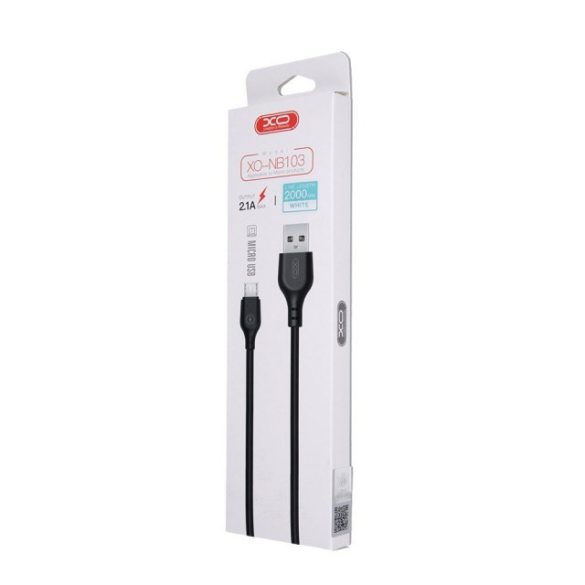 Kábel Micro Usb Usb 2.1A 2M Xo Nb103 Fehér