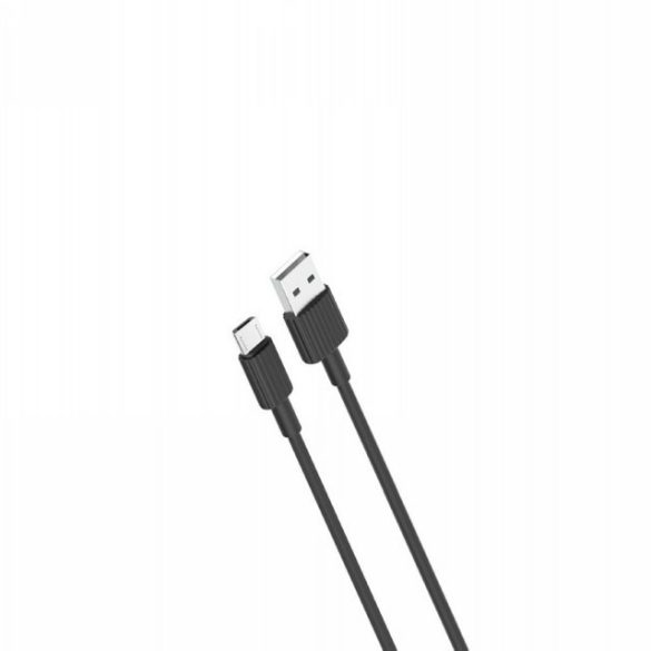 Kábel Micro Usb Usb 2.4A 1M Xo Nb156 Fekete