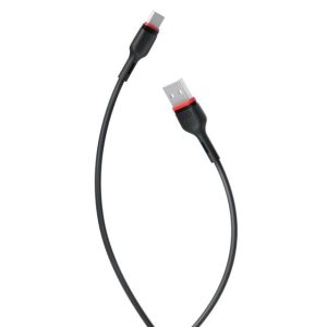 Kábel Usb-Ról Usb-C 2.4A 1M Xo Nb-P171 Fekete