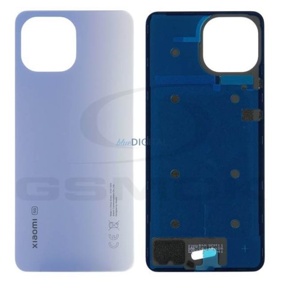 Akkumulátor Fedél Xiaomi Mi 11 Lite Ne 5G Kék 55050001Ax1L Eredeti Szervizcsomag