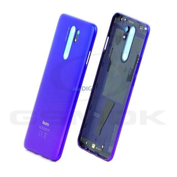 Akkumulátor Fedél Xiaomi Redmi 9 Nfc Kék 55050000A45Z Eredeti Szervizcsomag