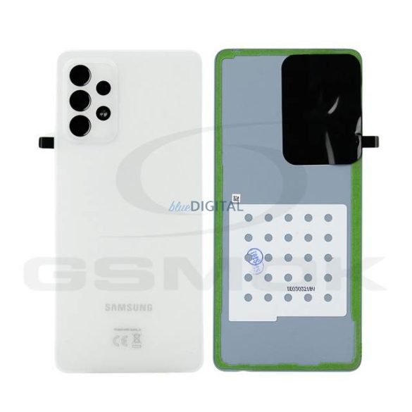 Akkumulátor Fedél Ház Samsung A725 Galaxy A72 Fehér Gh82-25448D Eredeti Szervizcsomag