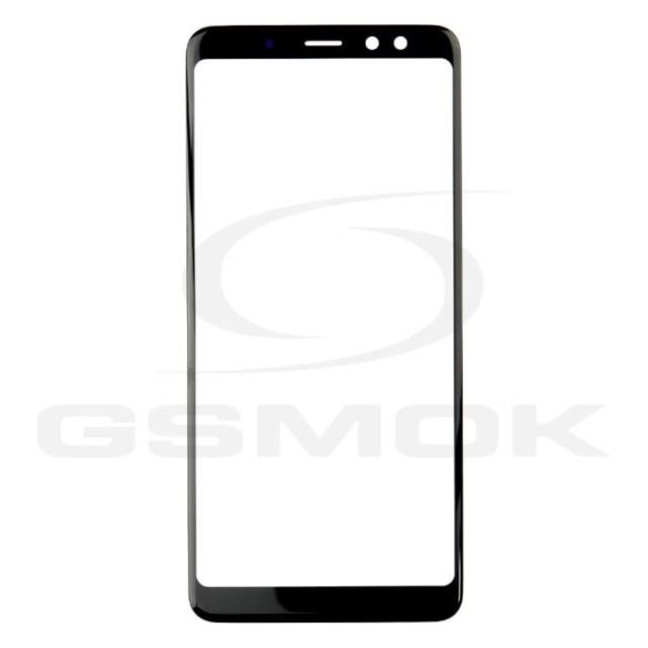 Lencse Samsung A530 Galaxy A8 2018 Fekete Ocával