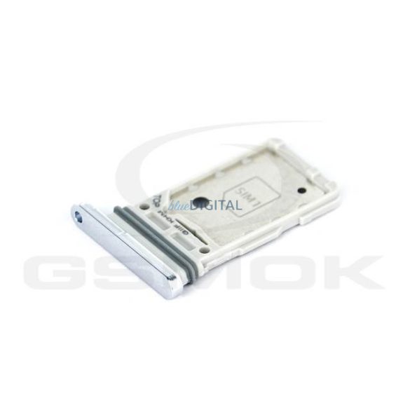 Sim Kártya Tálca Samsung G998 Galaxy S21 Ultra Phantom Silver Gh98-46258B [Eredeti]