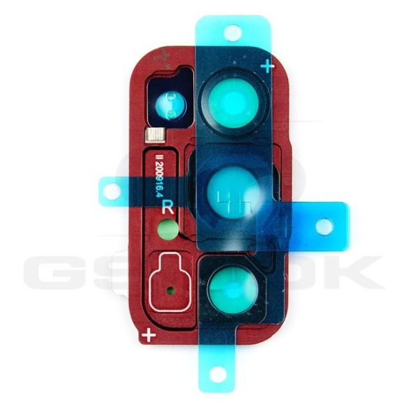 Kamera Objektív Kerete Samsung G780 G781 Galaxy S20 Fe Piros Gh98-46057E [Eredeti]