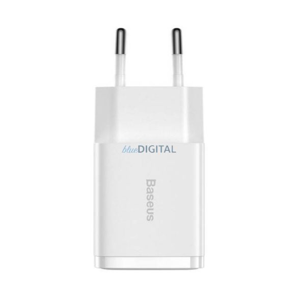 Hálózati Töltő Baseus 2Xusb 10.5W 2.1A Ccxj010202 Fehér