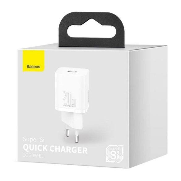 Hálózati Töltő Baseus Super Si 1C Usb-C 20W Qc Pd Ccsup-B02 Fehér