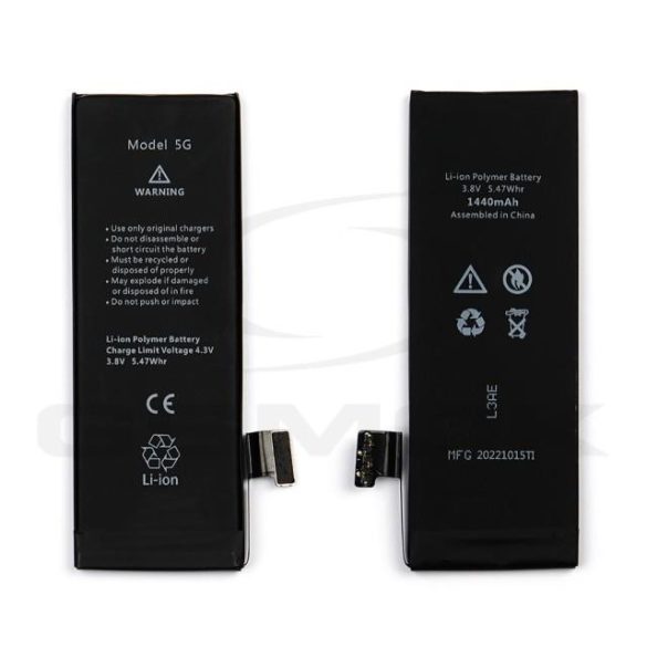 Akkumulátor Apple Iphone 5 Ti 1440Mah