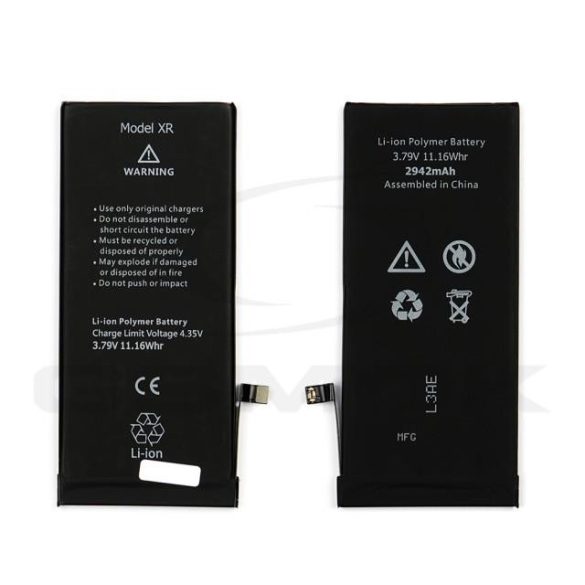 Akkumulátor Apple Iphone Xr Ti 2942Mah