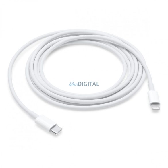 Apple USB kábel C - Lightning 1m fehér (MM0A3ZM/A)