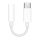 Apple MW2Q3ZM/A Type-C - 3,5mm Jack adapter - fehér Apple MW2Q3ZM/A Type-C - 3,5mm Jack adapter - fehér