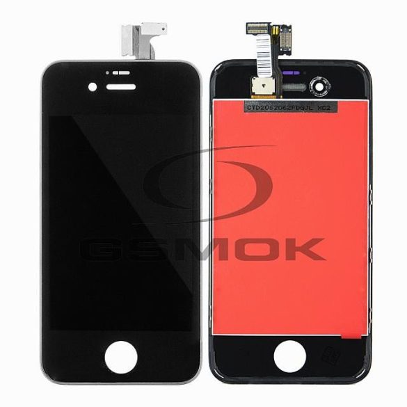 LCD + Érintőpanel Teljes Iphone 4s Fekete [Hq]