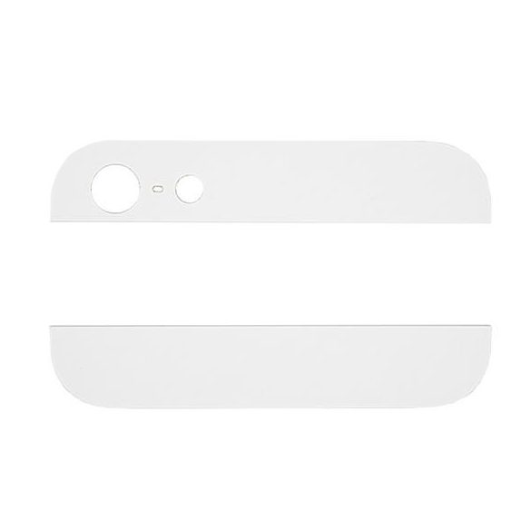 FELSŐ AKKUMULÁTOR üvegfólia iPhone 5 WHITE