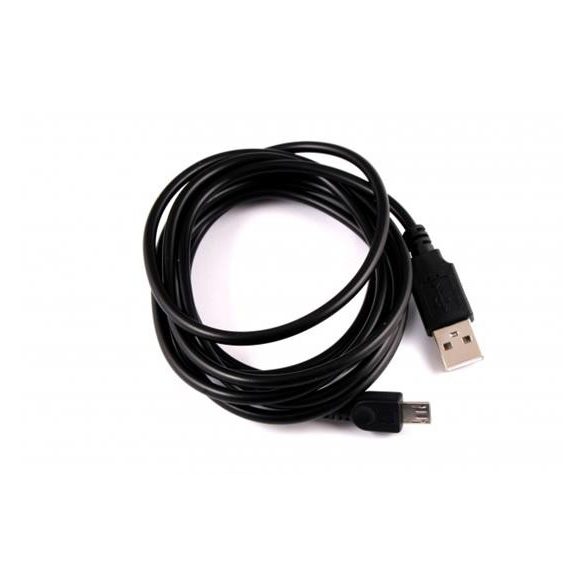 Kábel USB MICRO USB Fekete 2M