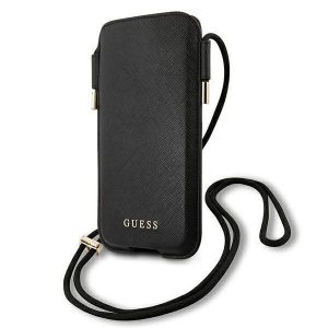 Guess kézitáska GUHCP12MSAPSBK 6.1 Black / Black Saffiano