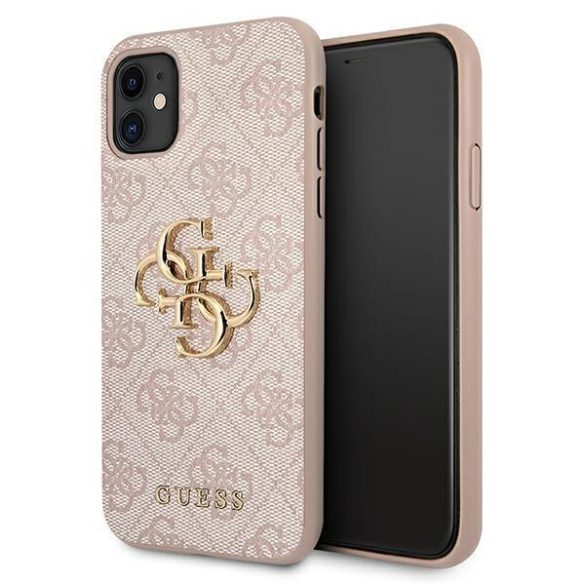 Guess GUHCN614GMGPI iPhone 11 6.1"/ Xr rózsaszín keménytok