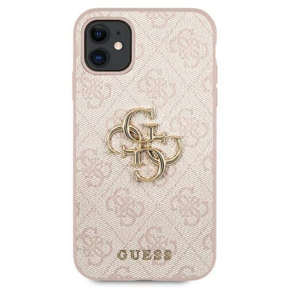 Guess GUHCN614GMGPI iPhone 11 6.1"/ Xr rózsaszín keménytok