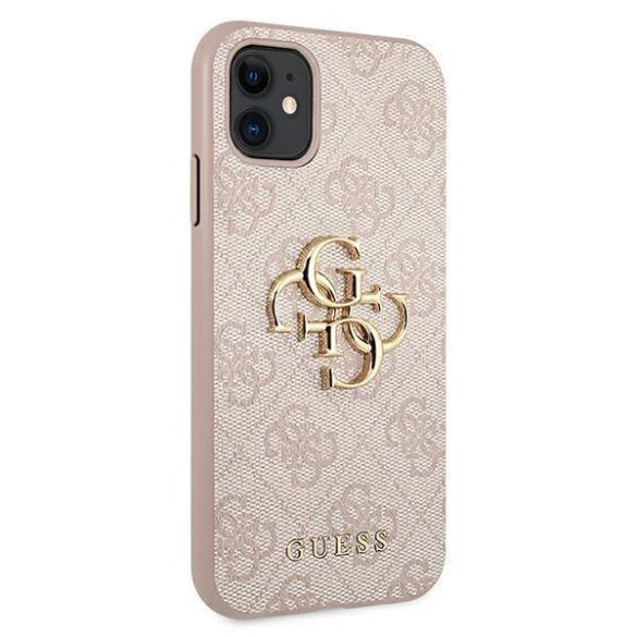 Guess GUHCN614GMGPI iPhone 11 6.1"/ Xr rózsaszín keménytok