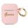 GUESS GUA2SSSI AIRPODS tok Pink / Pink Silicone Vintage Script