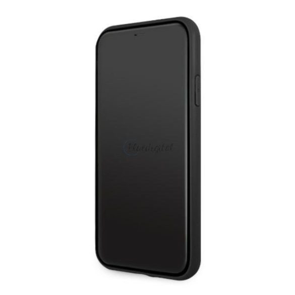 BMW BMHCN61RCDPK iPhone 11 6.1 "fekete tok bőr Deboss