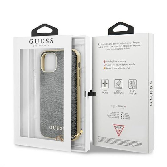 Guess GUHCN61GF4GGR iPhone 11 6.1" / Xr szürke keménytok