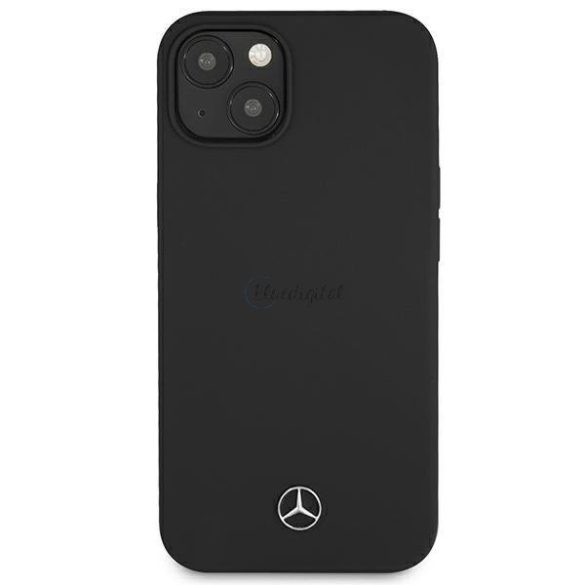 MERCEDES MEHCP13SSILBK iPhone 13 Mini 5.4 "fekete keményszínű szilikon Line tok