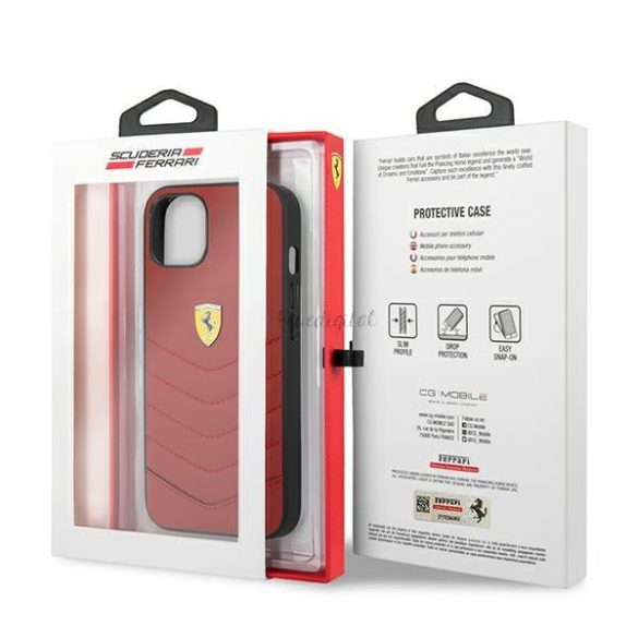 Ferrari FEHCP13SRQUR iPhone 13 mini 5.4 „piros tok Off Track Felfújt