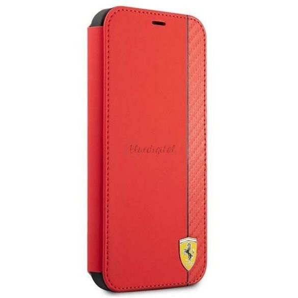 Ferrari fesaxflbkp13sre iPhone 13 mini 5,4 "piros könyv a pályán tok
