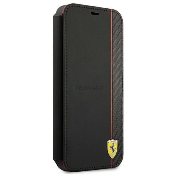 Ferrari fesaxflbkp13sbk iPhone 13 mini 5,4 "fekete könyv a pályán a széncsíkon tok