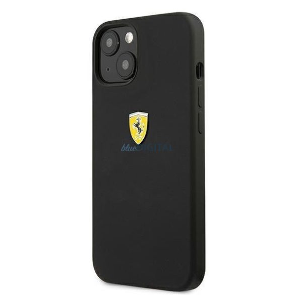 Ferrari FESSIHCP13SBK iPhone 13 mini 5.4 "fekete keménytok szilikon