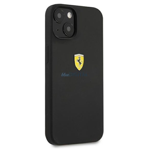 Ferrari FESSIHCP13SBK iPhone 13 mini 5.4 "fekete keménytok szilikon