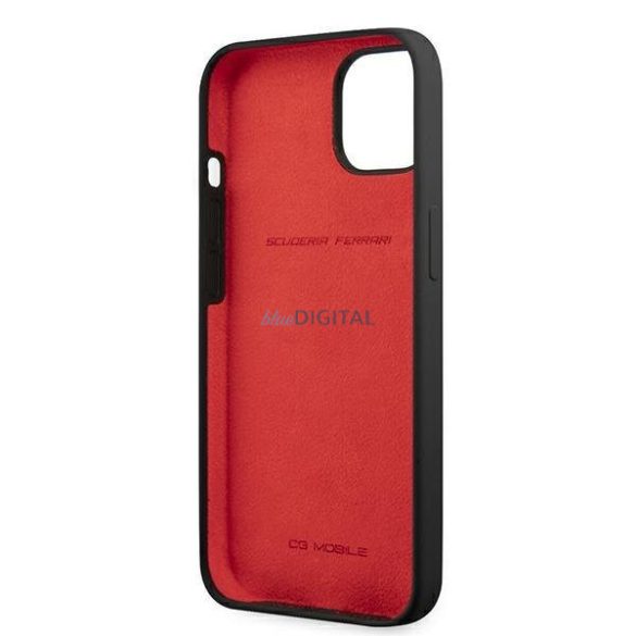 Ferrari FESSIHCP13SBK iPhone 13 mini 5.4 "fekete keménytok szilikon