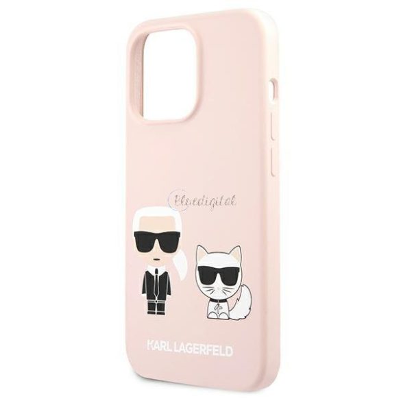 Karl Lagerfeld Klhcp13lsskci iPhone 13 Pro / 13 6.1 "tok Light Pink / Light Pink Silicone Karl Choupette