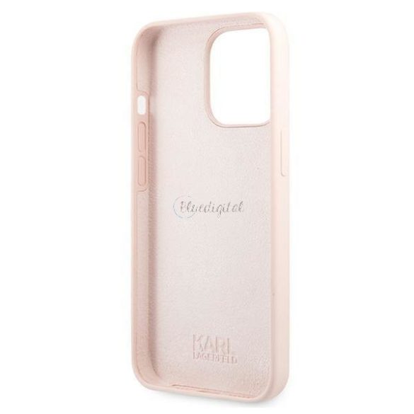 Karl Lagerfeld Klhcp13lsskci iPhone 13 Pro / 13 6.1 "tok Light Pink / Light Pink Silicone Karl Choupette