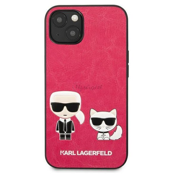 Karl Lagerfeld Klhcp13Spcuskcp iPhone 13 Mini 5,4 "Fuchsia / Fushia tok Ikonik Karl Choupette