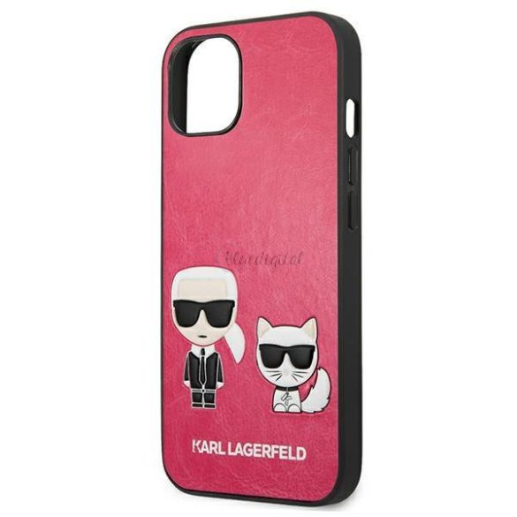 Karl Lagerfeld Klhcp13Spcuskcp iPhone 13 Mini 5,4 "Fuchsia / Fushia tok Ikonik Karl Choupette