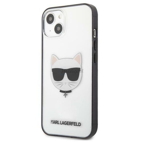 Karl Lagerfeld Klhcp13shchck iPhone 13 mini 5.4 "Átlátszó Ikonik Choupette tok