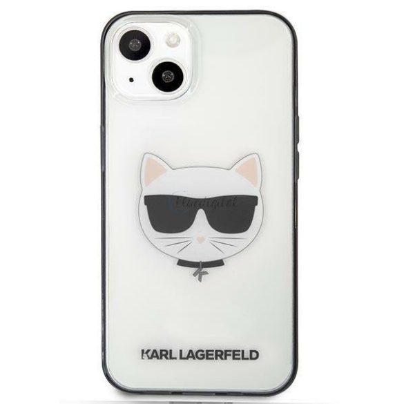 Karl Lagerfeld Klhcp13shchck iPhone 13 mini 5.4 "Átlátszó Ikonik Choupette tok