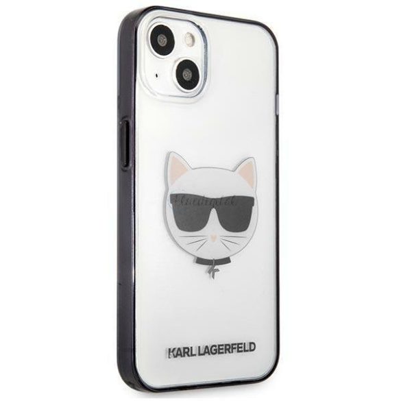 Karl Lagerfeld Klhcp13shchck iPhone 13 mini 5.4 "Átlátszó Ikonik Choupette tok