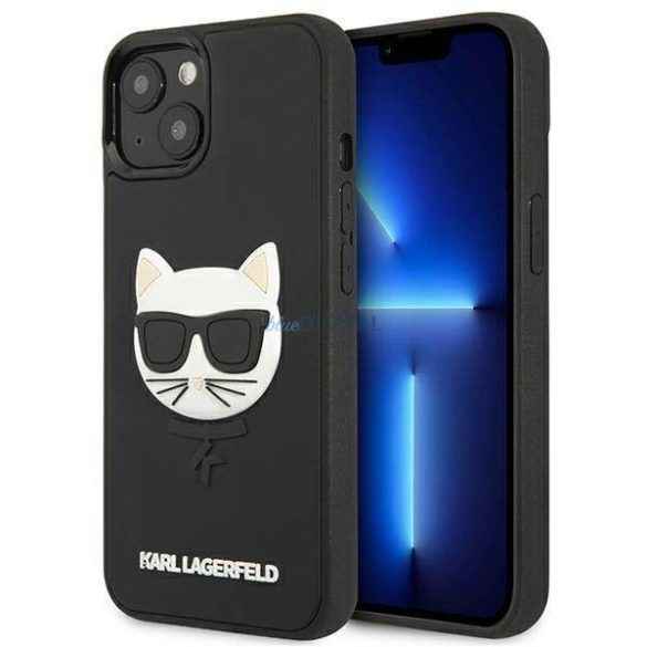 Karl Lagerfeld Klhcp13sch3dbk keménytok iPhone 13 mini - fekete