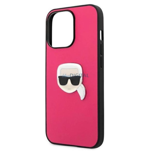 Karl Lagerfeld KLHCP13XPKMP keménytok iPhone 13 Pro Max - rózsaszín