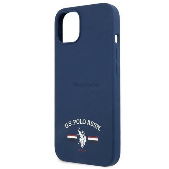 US POLO USHCP13MSFGV iPhone 13 6.1 "tengerészkék / Kék Silicone Kollekció tok