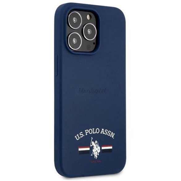 US POLO USHCP13XSFGV iPhone 13 PRO max 6.7 "tengerészkék / Kék Silicone Kollekció tok